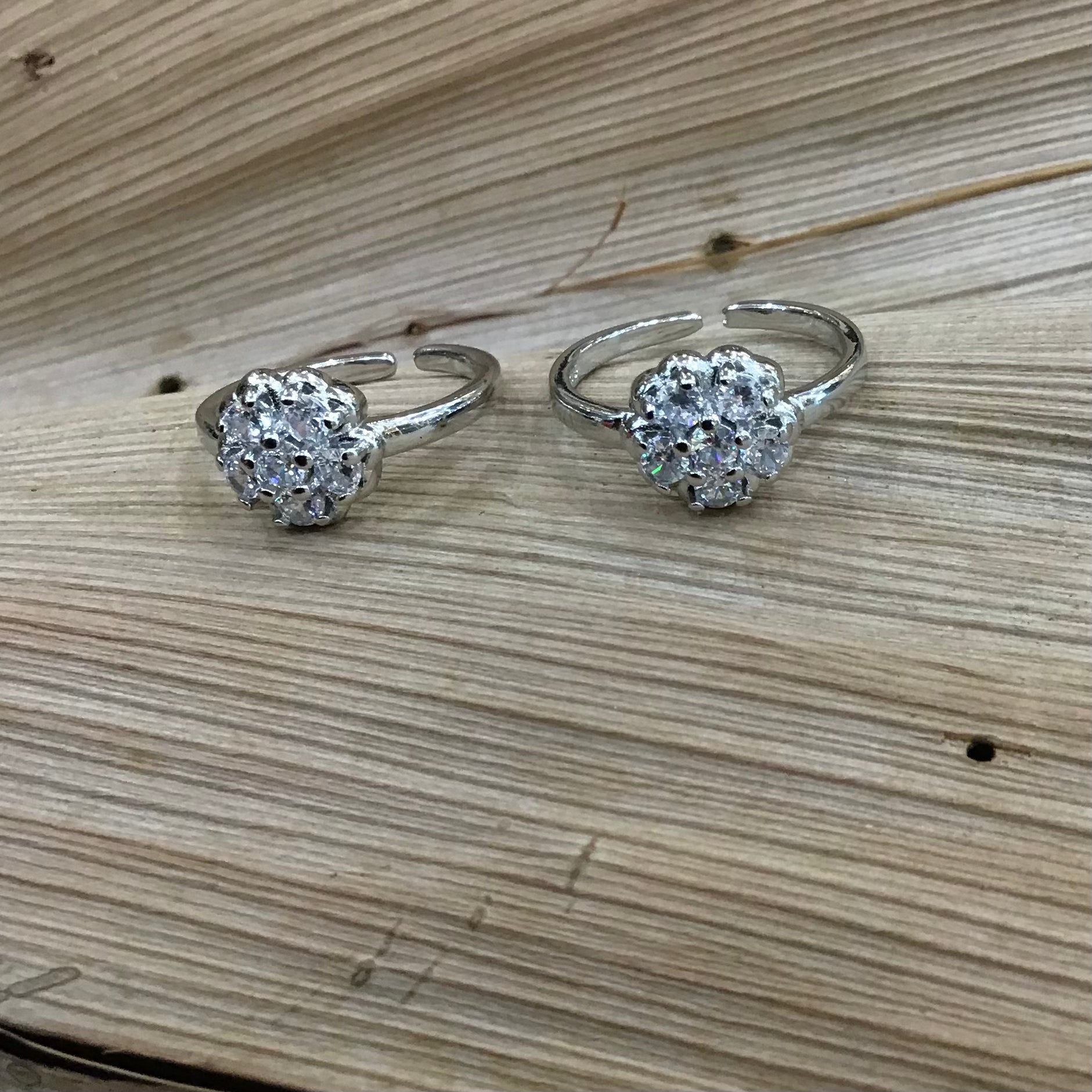 Silver Toe Ring 1698-75 - Dazzles Jewellery