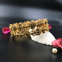 Antique Gold Finish Bangles/Kada 7121-1 - Dazzles Jewellery