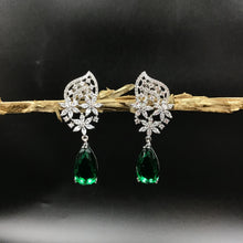 Danglers Zircon/AD Earring 6019-68 - Dazzles Jewellery