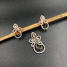 Medium Zircon/AD Earring 6678-28 - Dazzles Jewellery