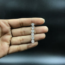 Round Neck Zircon/AD Necklace Set 6023-08 - Dazzles Jewellery
