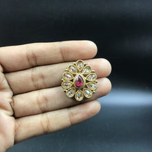 Ruby Antique Necklace Set - Dazzles Jewellery