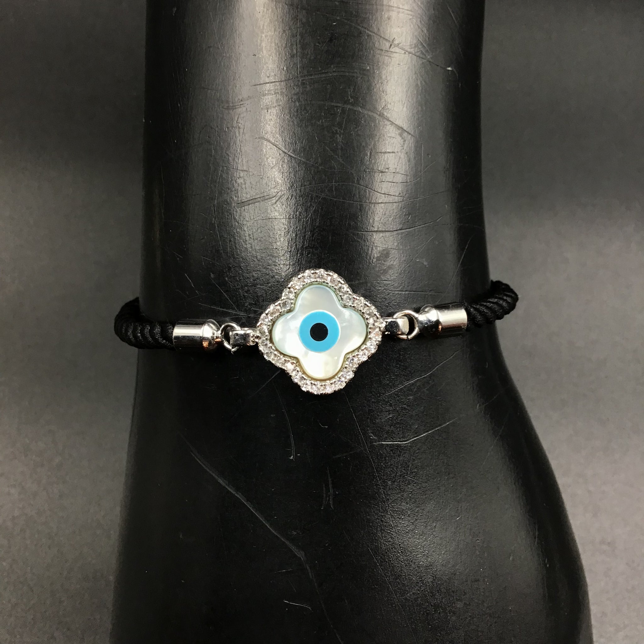Evil Eye Adjustable Bracelet 5013-05 - Dazzles Jewellery