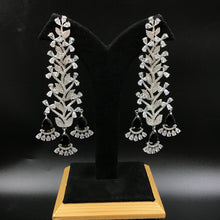 Black Zircon/AD Earring 13239-0103 - Dazzles Jewellery