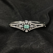 Openable Zircon/AD Bracelet 3232-11 - Dazzles Jewellery