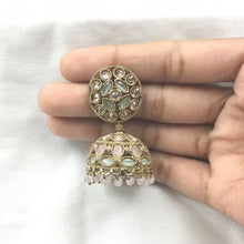 Multi Antique Earrings 19767-6951 - Dazzles Jewellery