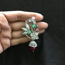 Danglers Zircon/AD Earring 6020-68 - Dazzles Jewellery