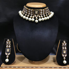 Polki Choker Set 1507-21 - Dazzles Jewellery