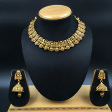 Round Neck Antique Necklace Set 3578-28 - Dazzles Jewellery