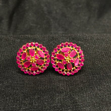 Tops/Studs Jadau Earring 5982-65 - Dazzles Jewellery