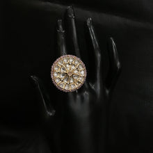 Kundan Adjustable Ring 1273-31 - Dazzles Jewellery