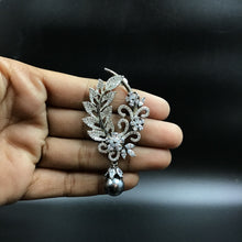 Zircon/AD Earring 16426-3573 - Dazzles Jewellery