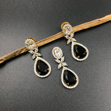 Light Zircon/AD Pendant Set 3451-68 - Dazzles Jewellery