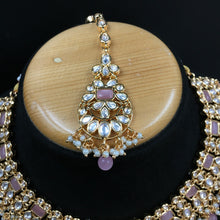 Round Neck Kundan Necklace Set 3711-28 - Dazzles Jewellery