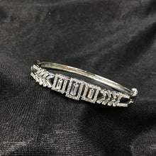 Openable Zircon/AD Bracelet 3237-11 - Dazzles Jewellery