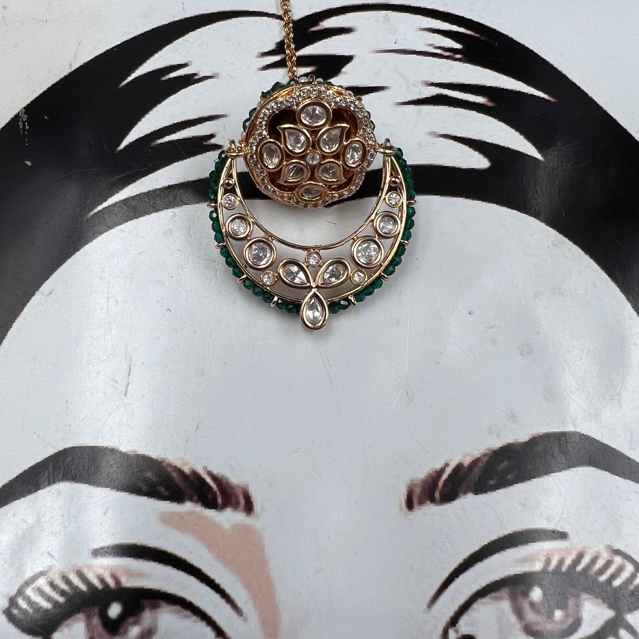 Kundan Borla 5791-73 - Dazzles Jewellery