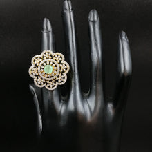 Adjustable Zircon/AD Ring 3183-11 - Dazzles Jewellery