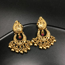 Chandbali Antique Earring 4357-28 - Dazzles Jewellery