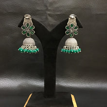 Oxidized Earring 1334-31 - Dazzles Jewellery