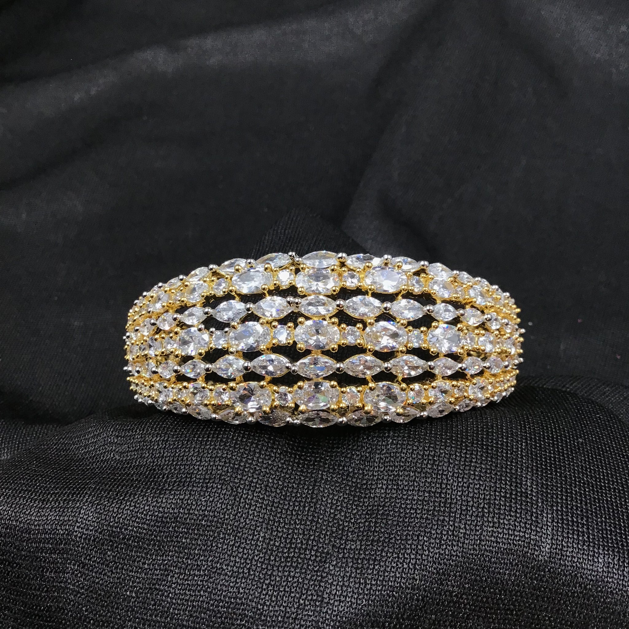 Zircon/AD Bracelet 3308-08 - Dazzles Jewellery