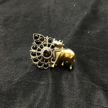 Adjustable Oxidized Ring Cow 4682-59 - Dazzles Jewellery