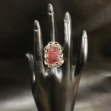 Oxidized Adjustable Ring 1338-31 - Dazzles Jewellery