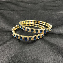 Blue Bangles/Kada - Dazzles Jewellery