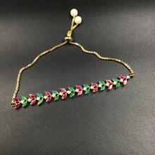 Adjustable Jadau Bracelet 5971-65 - Dazzles Jewellery