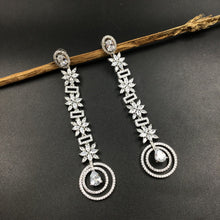 Danglers Zircon/AD Earring 7387-34 - Dazzles Jewellery