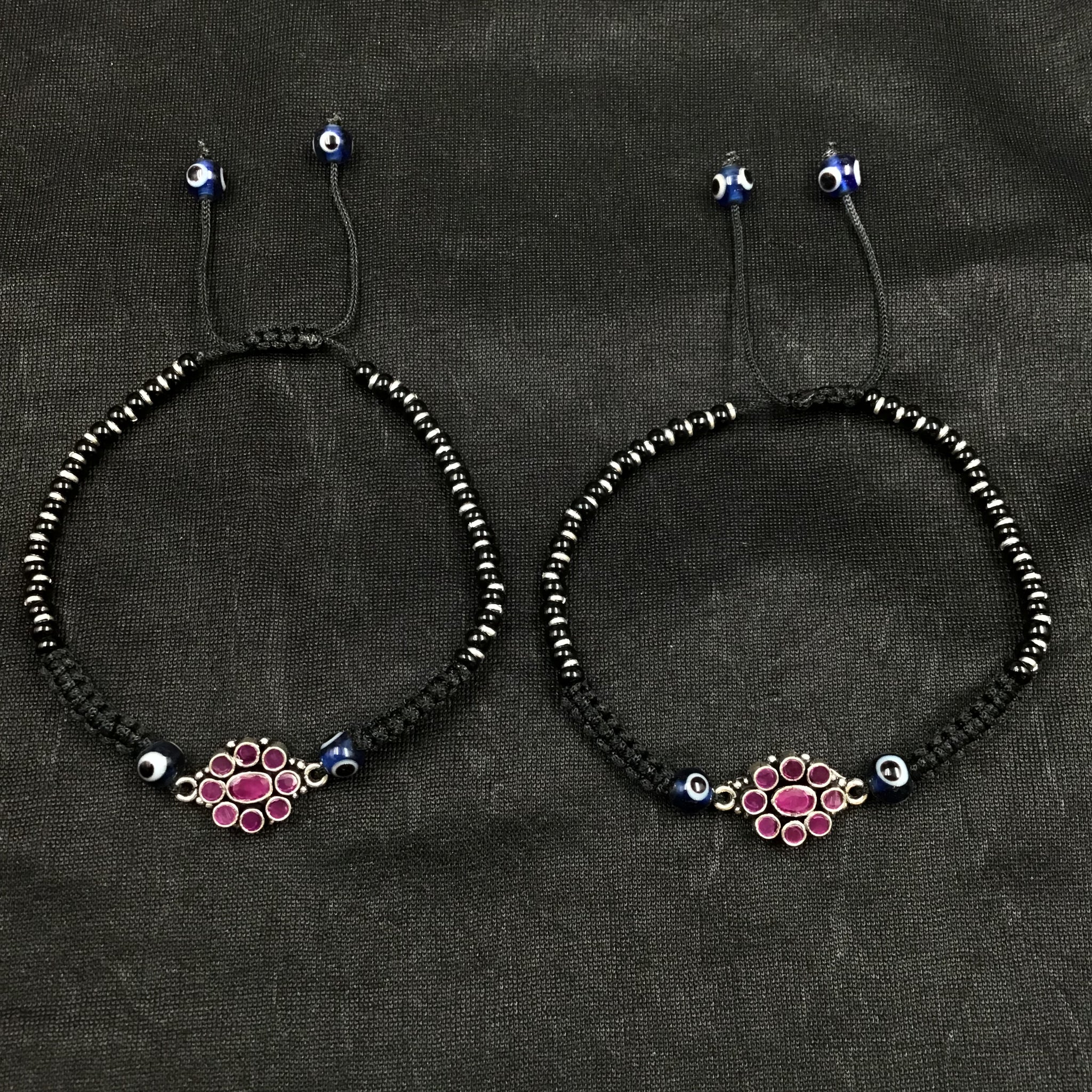 Pure Silver 925 Thread Payal 2865-75 - Dazzles Jewellery