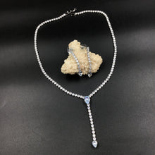 Round Neck Zircon/AD Necklace Set 7170-33 - Dazzles Jewellery
