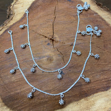 Silver Anklet 1692-75 - Dazzles Jewellery