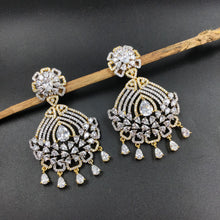 Gold plated Zircon/AD Earring 9303-4037 - Dazzles Jewellery