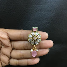 Polki Necklace Set 1519-21 - Dazzles Jewellery