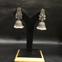 Oxidized Earring 1334-31 - Dazzles Jewellery