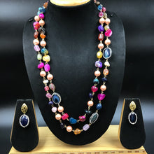 Stylish Pendant Set 3481-68 - Dazzles Jewellery