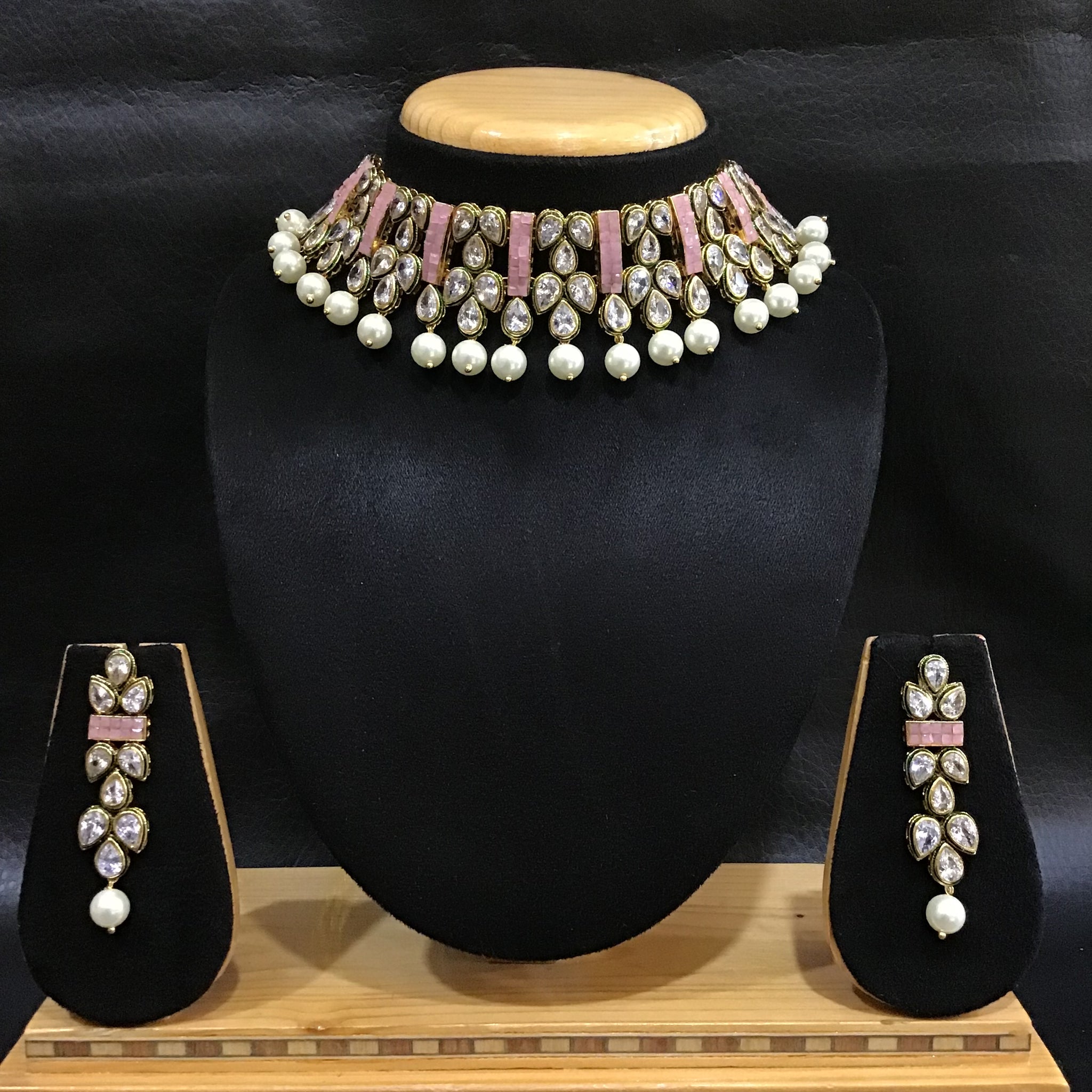 Polki Choker Set 1511-21 - Dazzles Jewellery