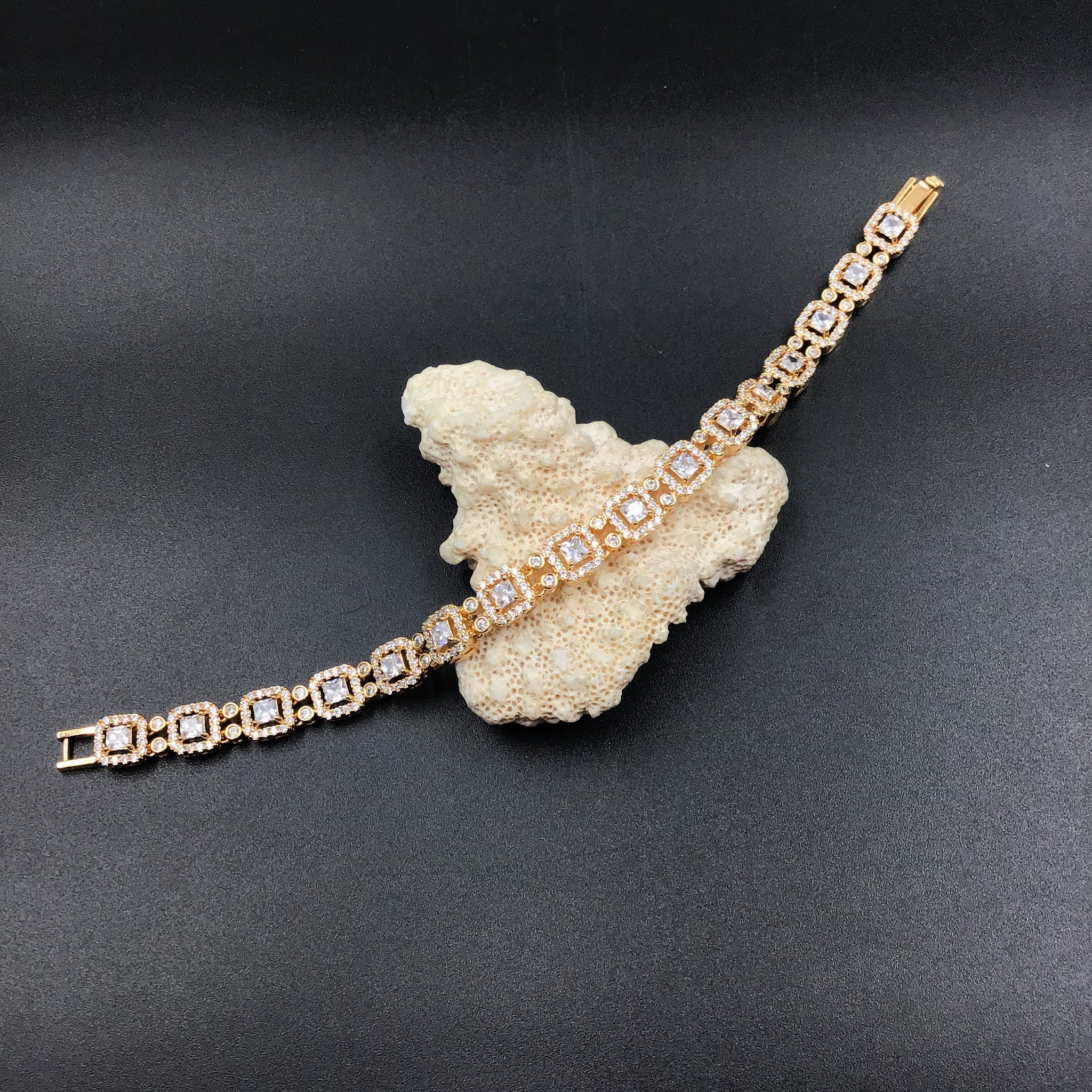Zircon/AD Bracelet 5036-05 - Dazzles Jewellery