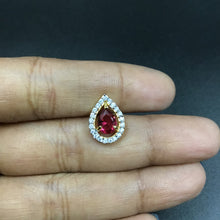 Light Zircon/AD Pendant Set 3446-68 - Dazzles Jewellery