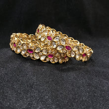 Kundan Bangles/Kada 4727-42 - Dazzles Jewellery