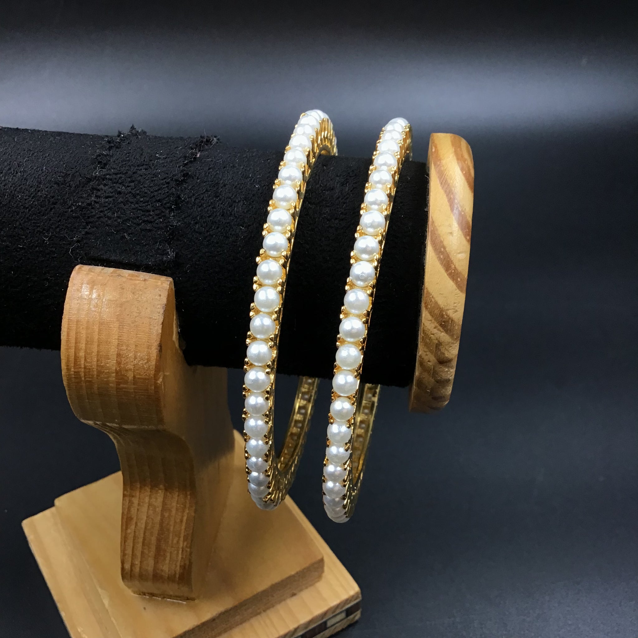 Jadau Bangles/Kada 5606-65 - Dazzles Jewellery