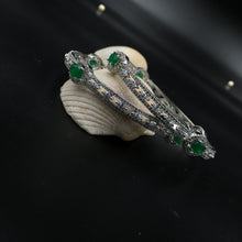 Green Polish Bangles/Kada 6844-69 - Dazzles Jewellery