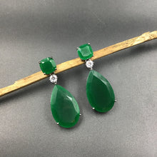 Danglers Zircon/AD Earring 6056-08 - Dazzles Jewellery