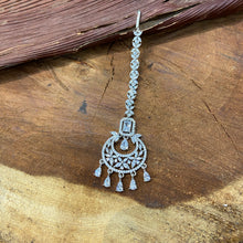 Zircon/AD Maang Tikka 1360-69 - Dazzles Jewellery