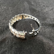 Zircon/AD Mother of Pearl Bracelet 5488-34 - Dazzles Jewellery