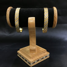 Gold Bangles/Kada 17438-4611 - Dazzles Jewellery