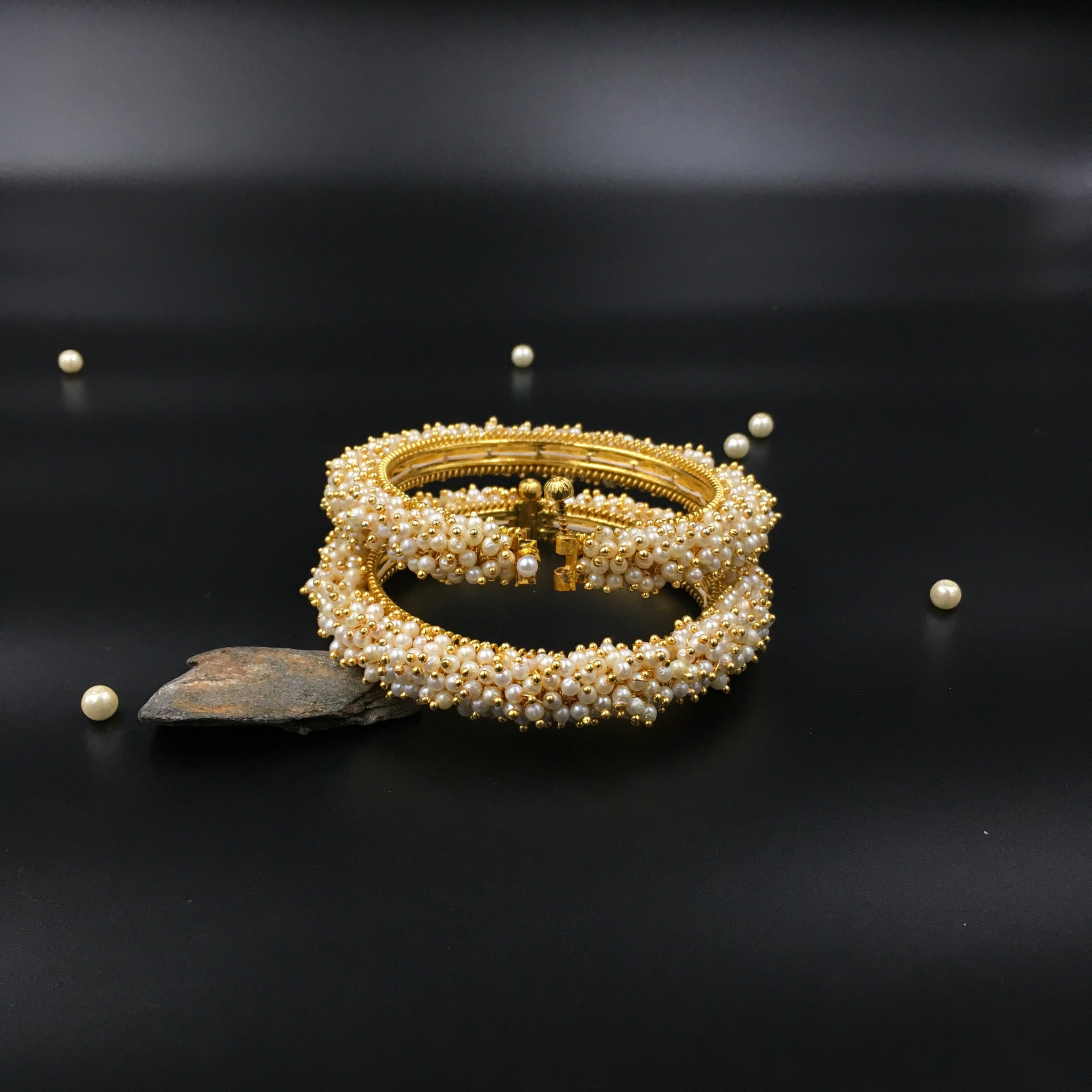Gold Look Bangles/Kada 6322-28 - Dazzles Jewellery
