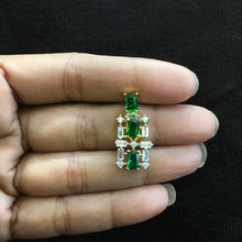 Round Neck Zircon/AD Necklace Set 6194-08 - Dazzles Jewellery