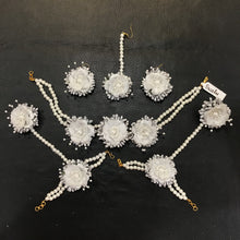 Flower Jewellery Set 5510-100 - Dazzles Jewellery