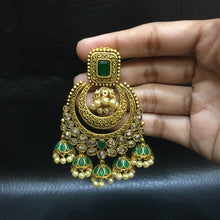 Green Gold Look Earring 16515-3662 - Dazzles Jewellery